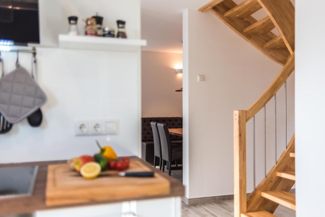 Ferienhaus-See-Sauna-Kamin-Hund Mit E-Ladestation Krakow am See Esterno foto