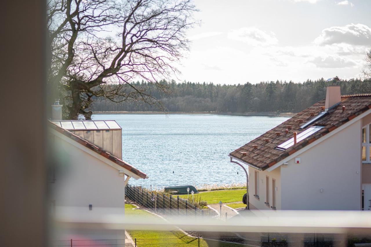 Ferienhaus-See-Sauna-Kamin-Hund Mit E-Ladestation Krakow am See Esterno foto