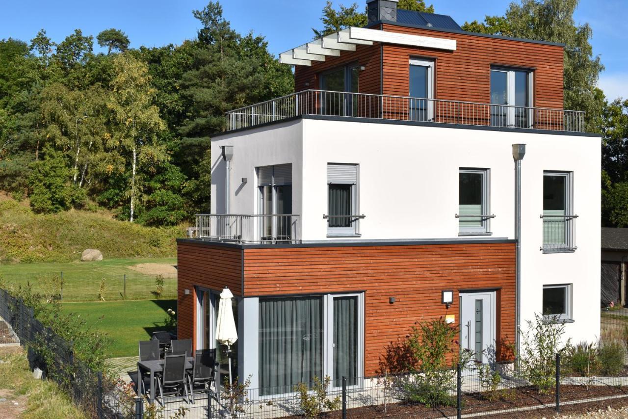 Ferienhaus-See-Sauna-Kamin-Hund Mit E-Ladestation Krakow am See Esterno foto