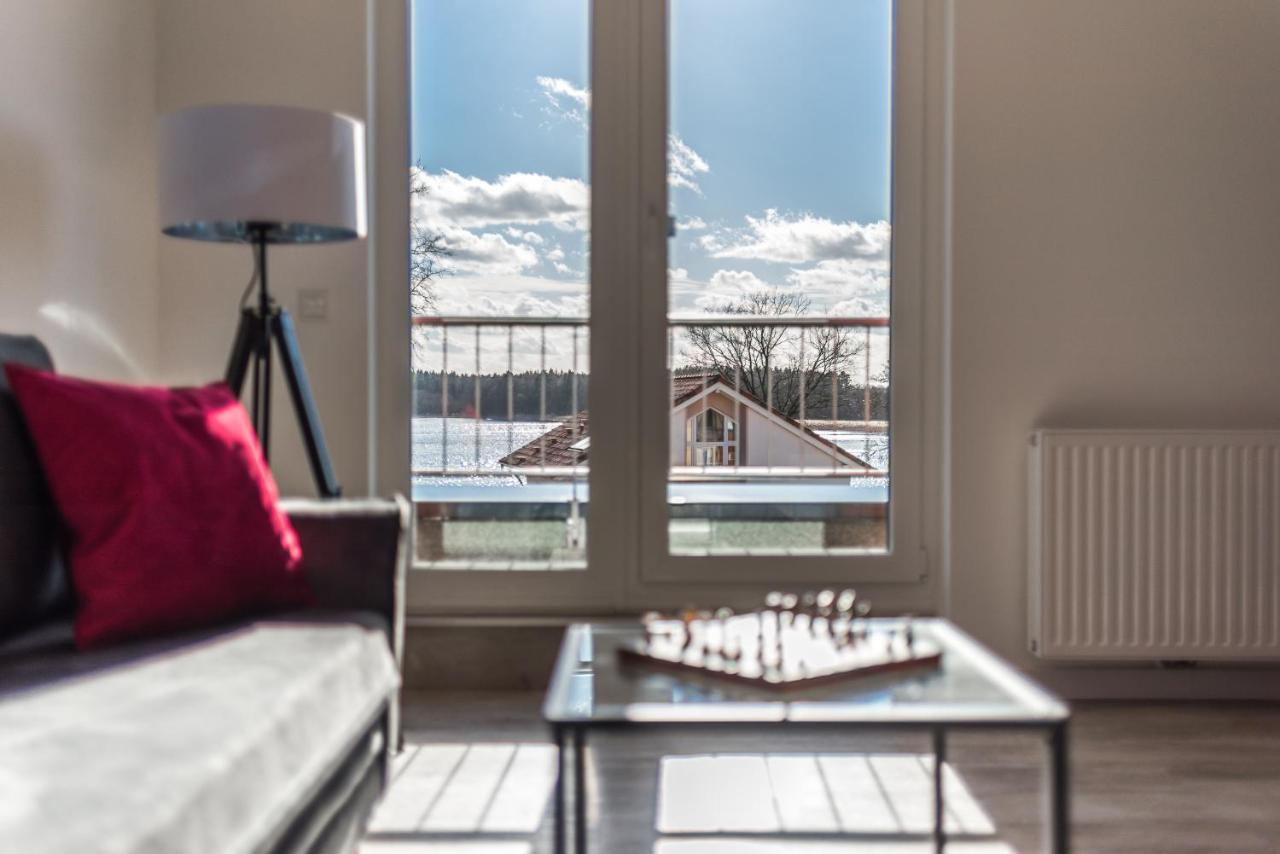 Ferienhaus-See-Sauna-Kamin-Hund Mit E-Ladestation Krakow am See Esterno foto