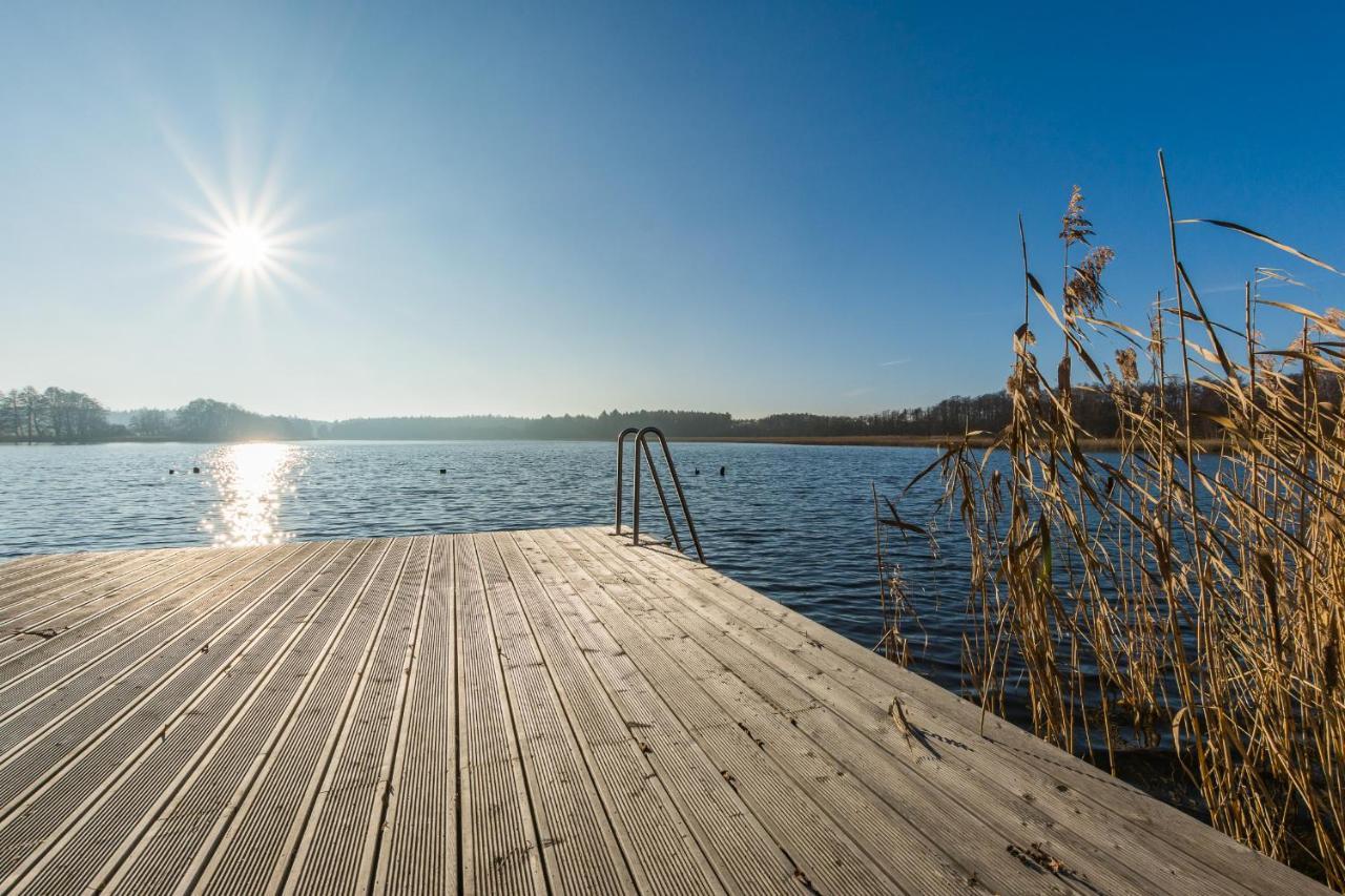 Ferienhaus-See-Sauna-Kamin-Hund Mit E-Ladestation Krakow am See Esterno foto